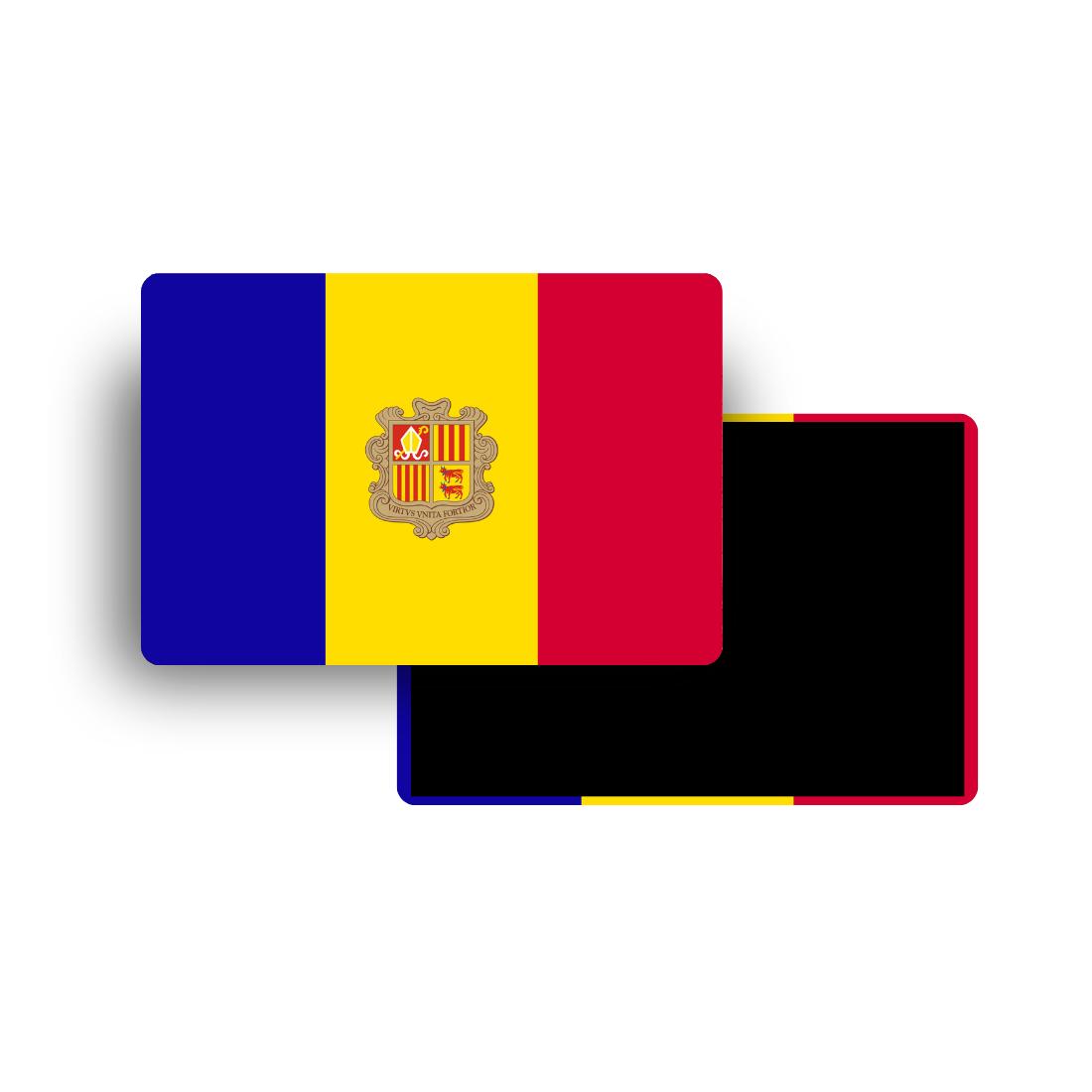 M900H Magnet Drapeau Pays du Monde - Andorre