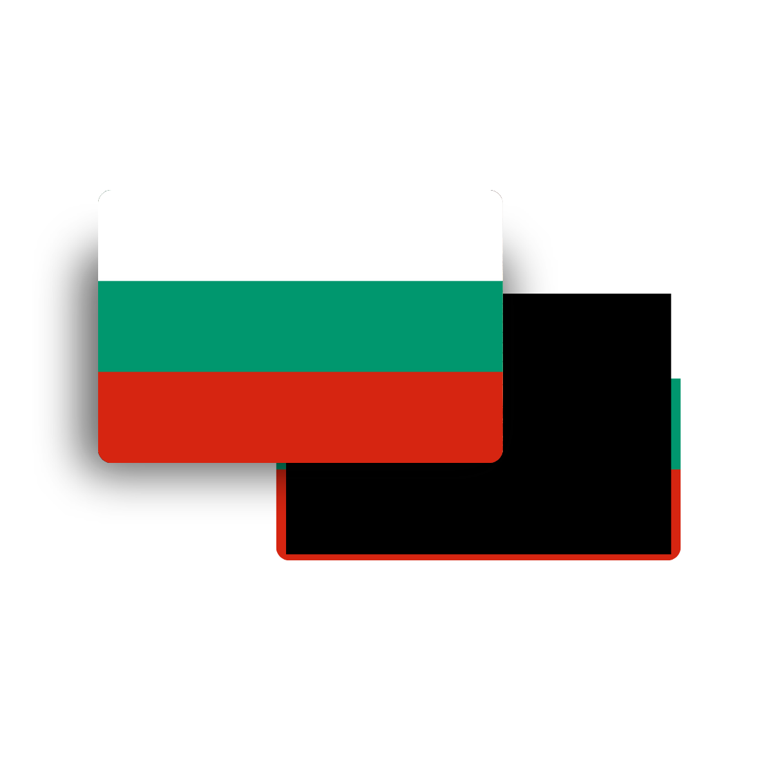 M900M Magnet Drapeau Pays du Monde - Bulgarie
