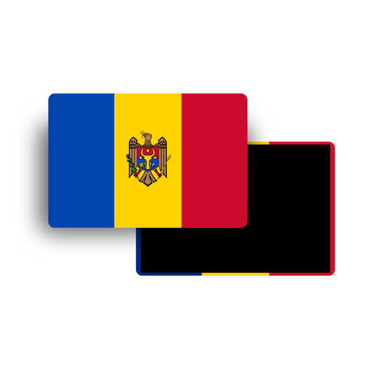 M900Q Magnet Drapeau Pays du Monde - Moldavie