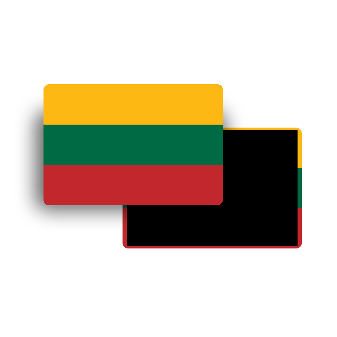 M900R Magnet Drapeau Pays du Monde - Lituanie