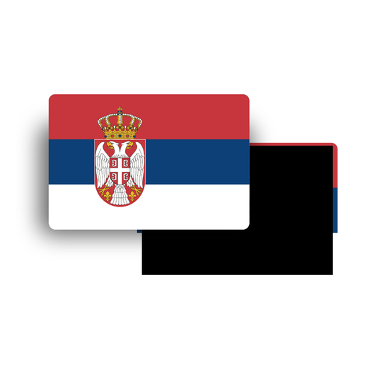 M900V Magnet Drapeau Pays du Monde - Serbie
