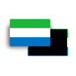 M900Z Magnet Drapeau Pays du Monde - Sierra Leone