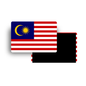 M901K Magnet Drapeau Pays du Monde - Malaisie