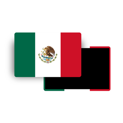 M907 Magnet Drapeau Pays du Monde - Mexique