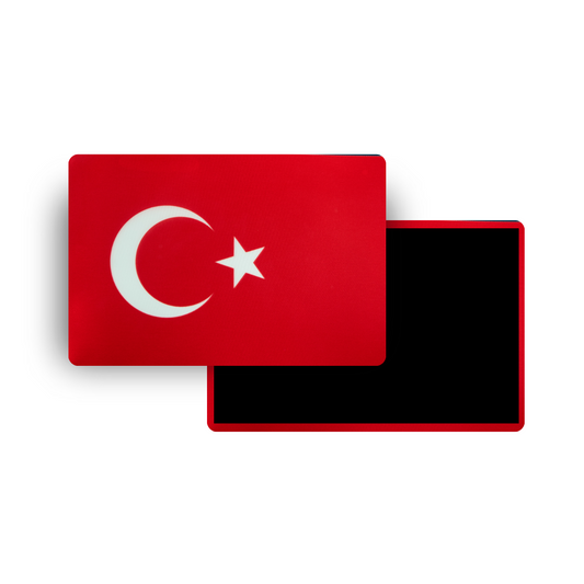 M908 Magnet Drapeau Pays du Monde - Turquie