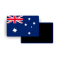 M918 Magnet Drapeau Pays du Monde - Australie