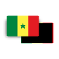 M924 Magnet Drapeau Pays du Monde - Sénégal