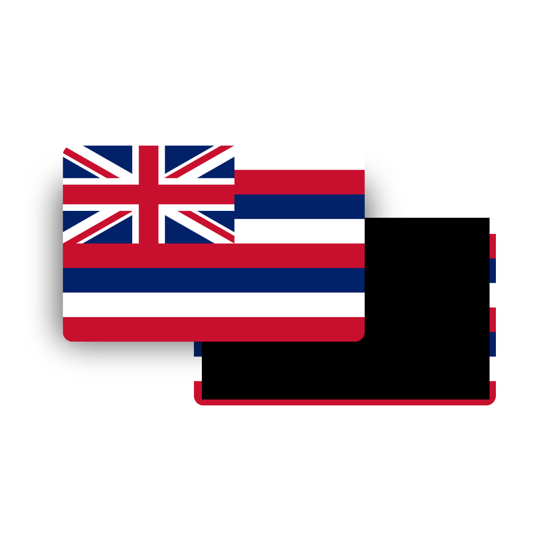 M931 Magnet Drapeau Pays du Monde - Hawaii