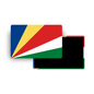 M934 Magnet Drapeau Pays du Monde - Seychelles