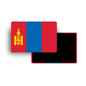 M995 Magnet Drapeau Pays du Monde - Mongolie