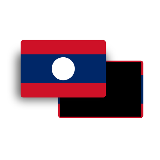 M996 Magnet Drapeau Pays du Monde - Laos