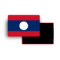 M996 Magnet Drapeau Pays du Monde - Laos