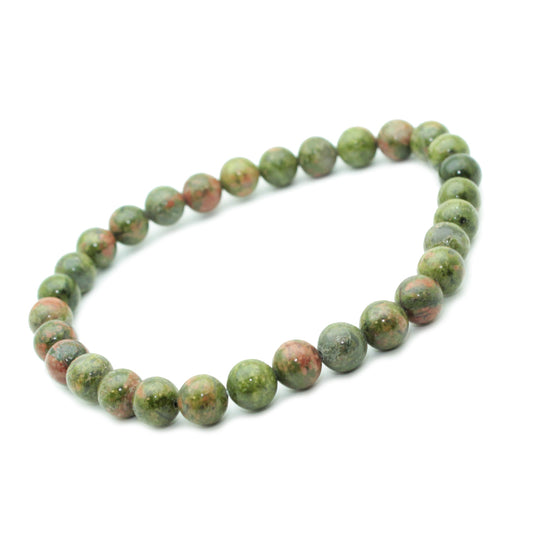 Bracelet Unakite 6 mm