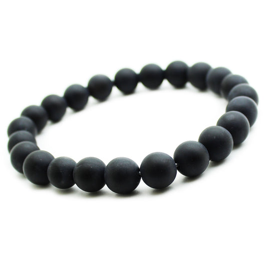 Bracelet onyx mate 8 mm