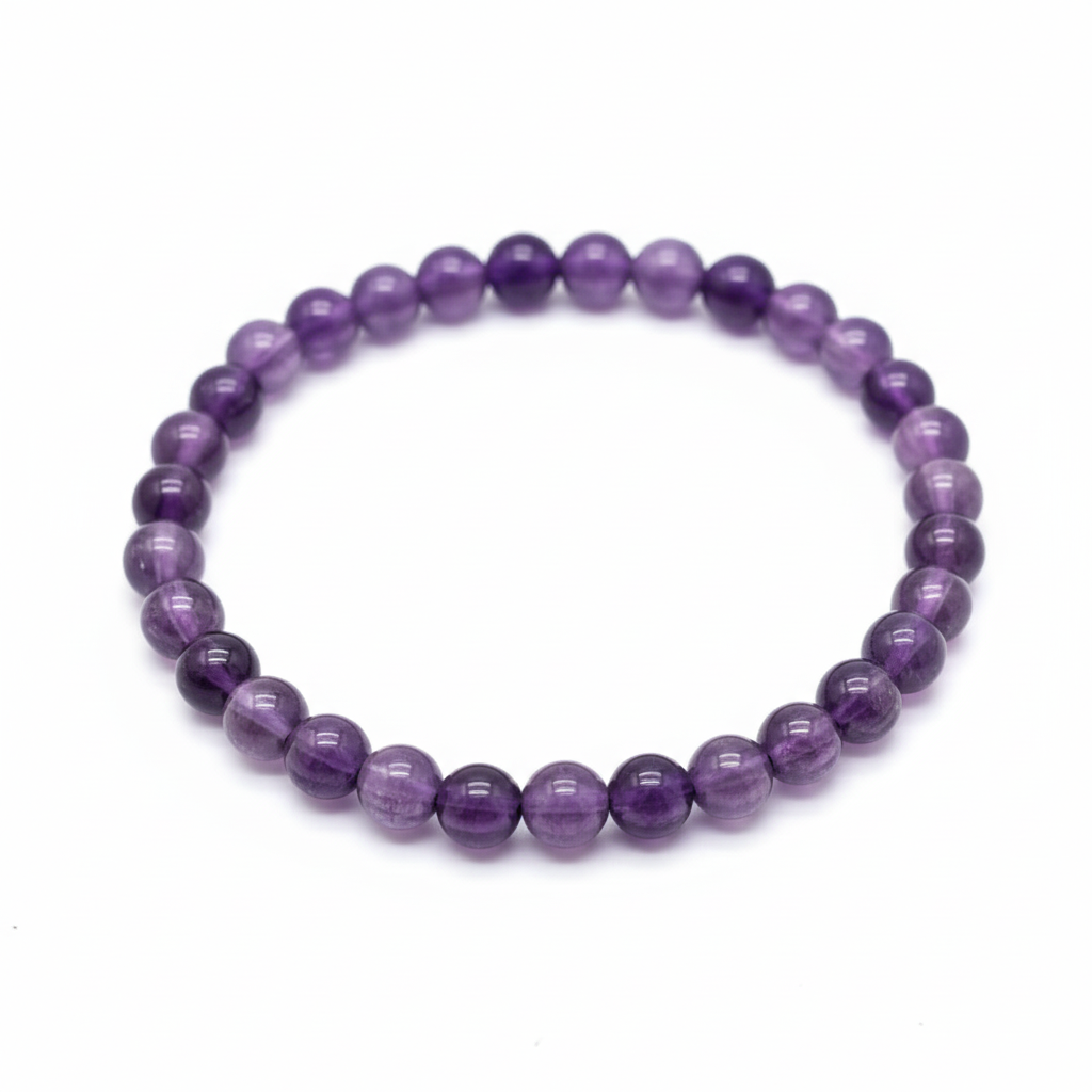 Bracelet Améthyste 6 mm