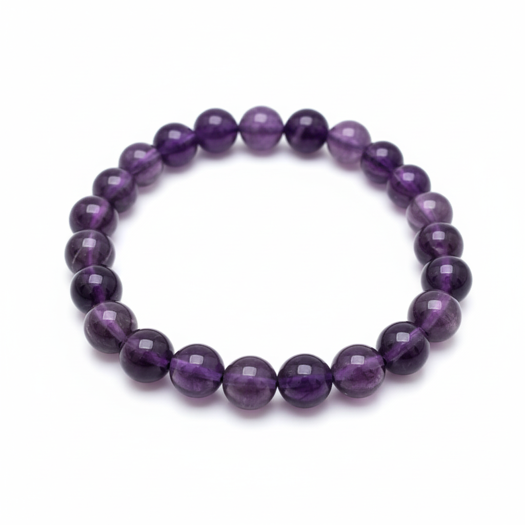Bracelet Améthyste 8 mm