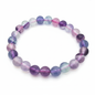 Bracelet Fluorite Rainbow 8 mm