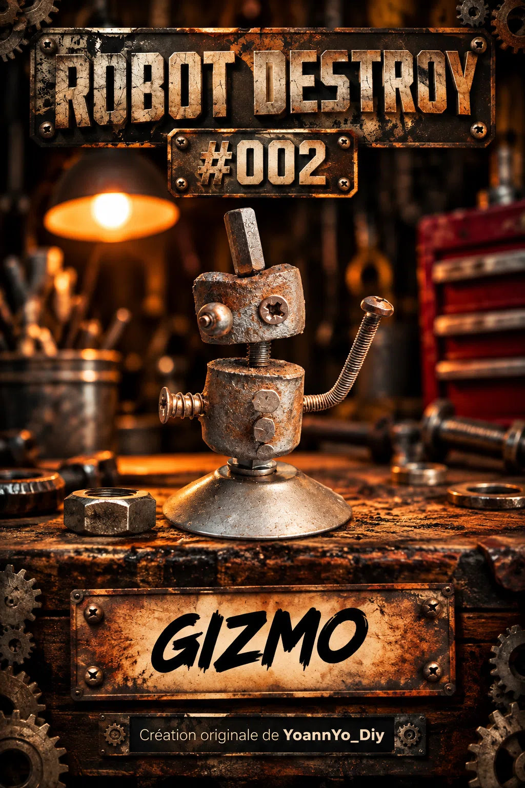 Robot Destroy numéro 002 — GIZMO