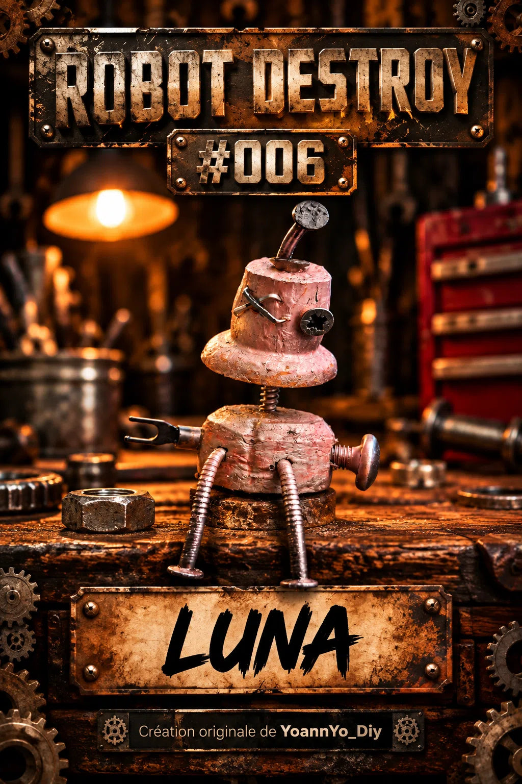 Robot Destroy numéro 006 — LUNA