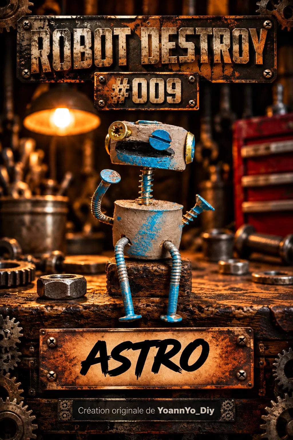 Robot Destroy numéro 009 — ASTRO