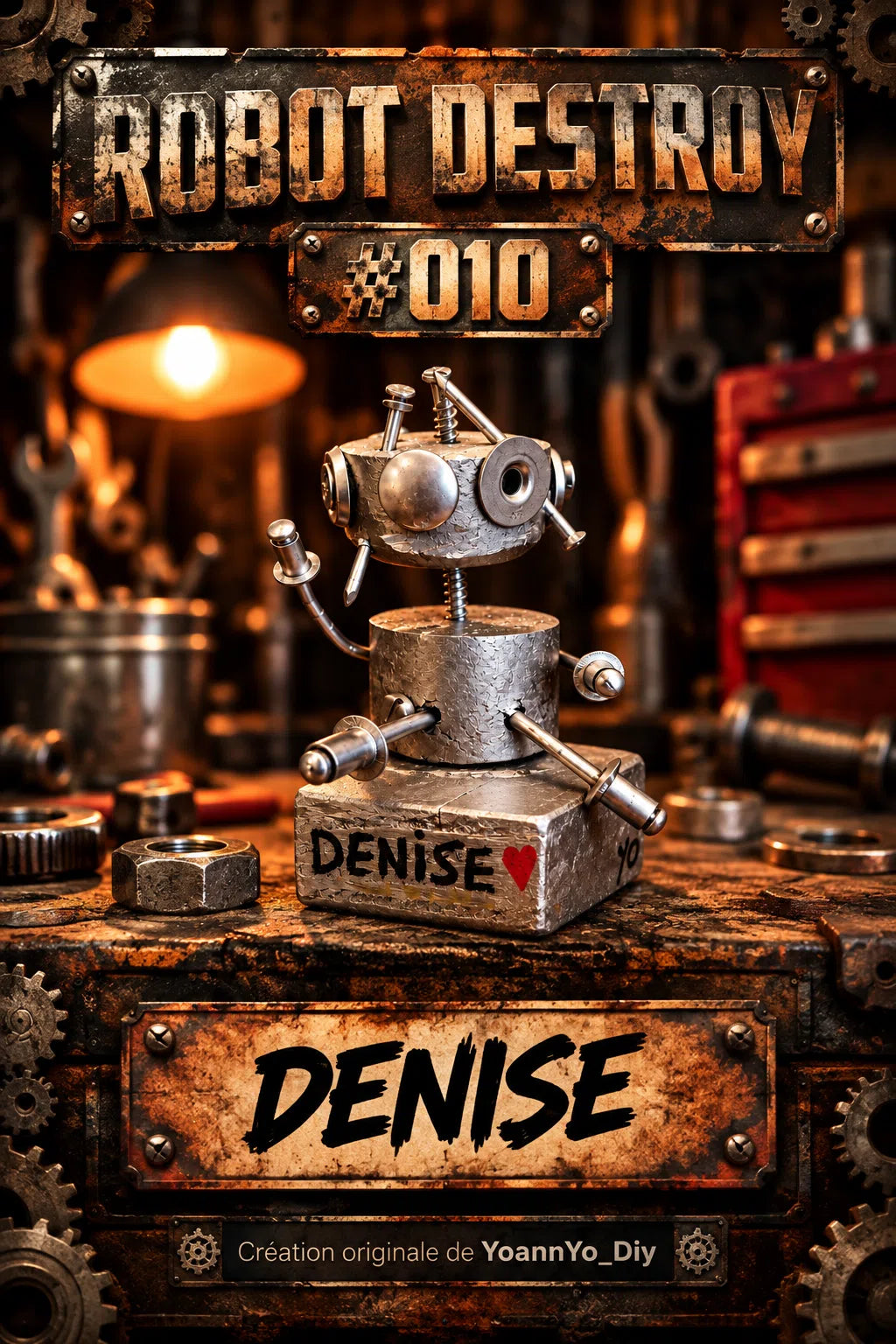 Robot Destroy numéro 010 — DENISE