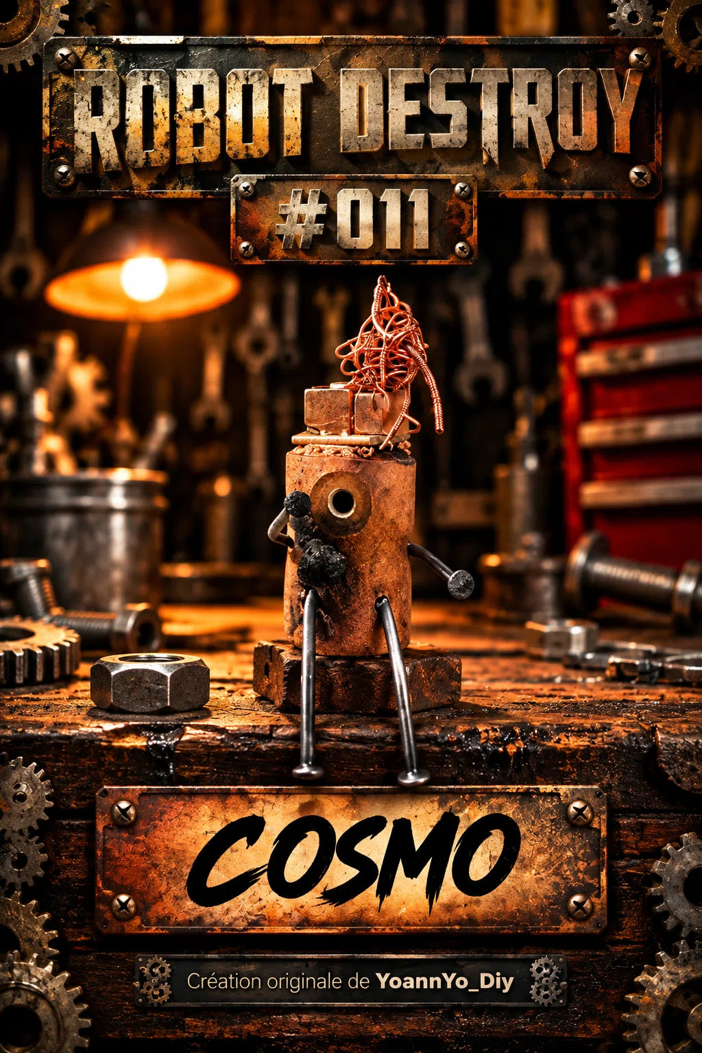 Robot Destroy numéro 011 — COSMO