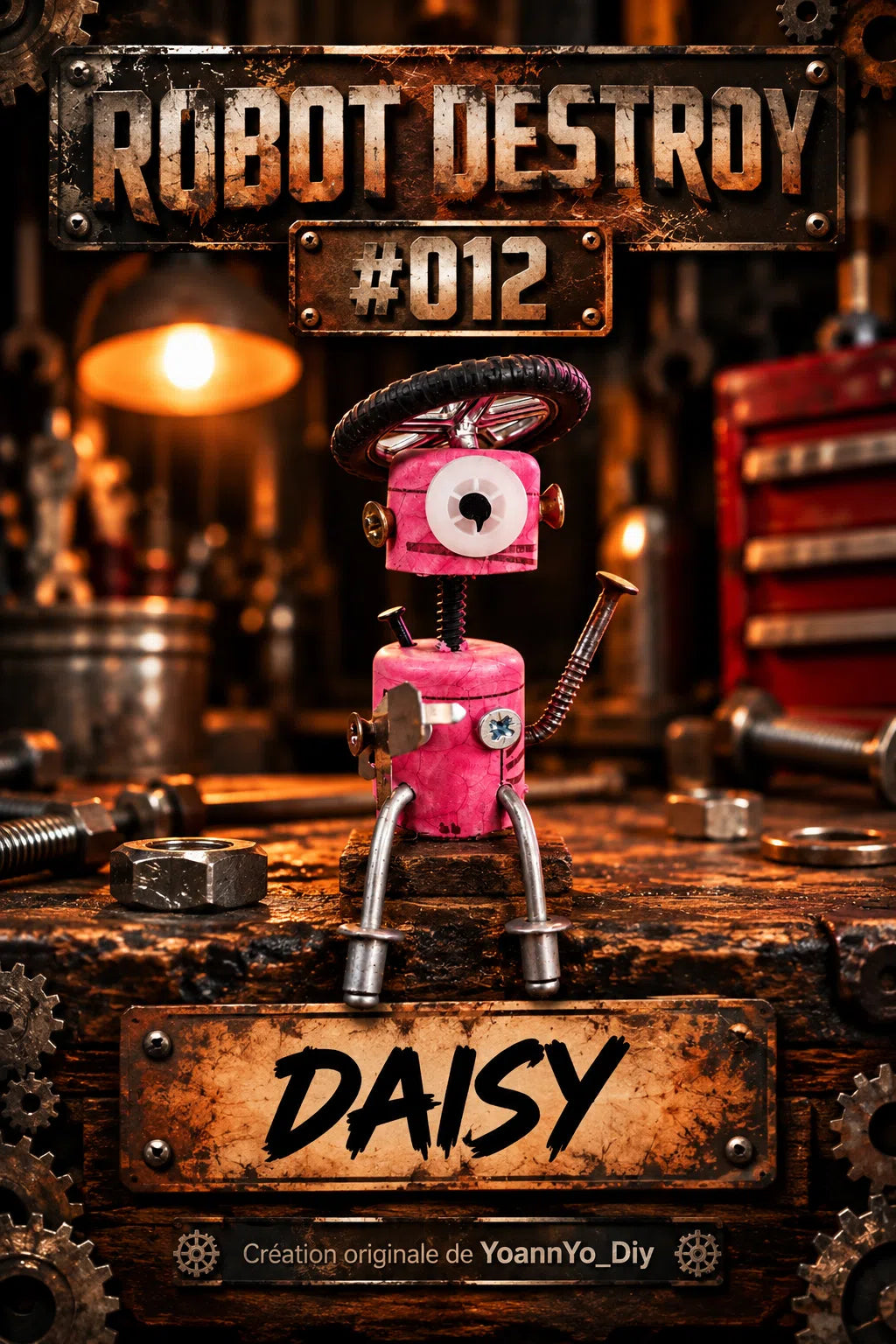 Robot Destroy numéro 012 — DAISY