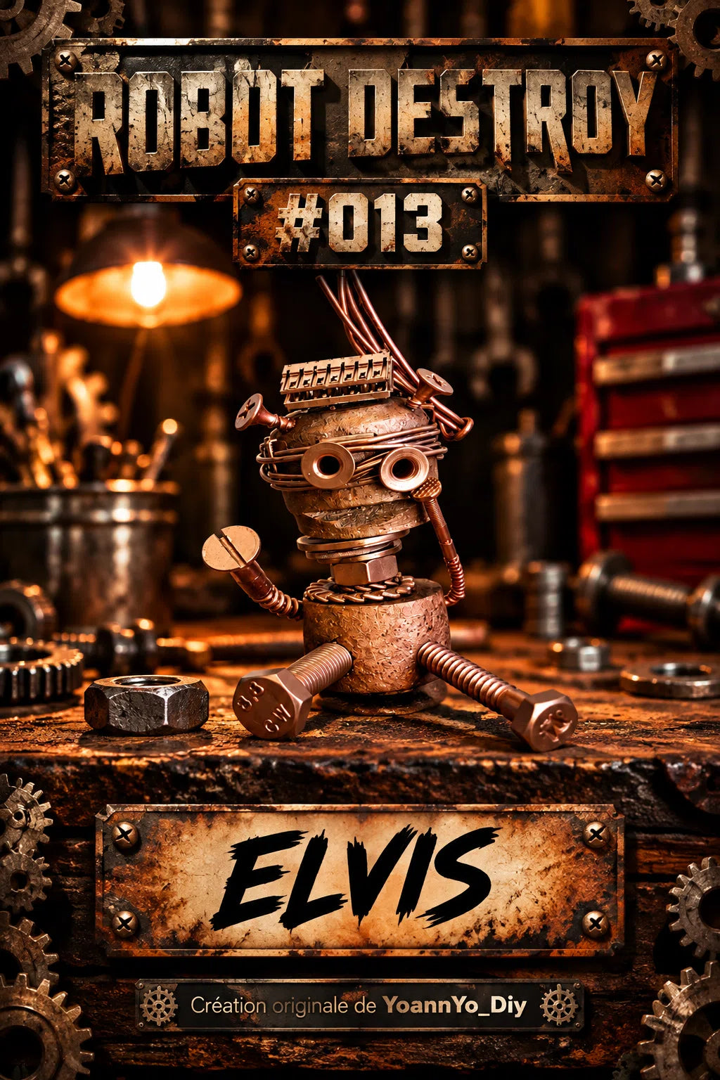 Robot Destroy numéro 013 — ELVIS