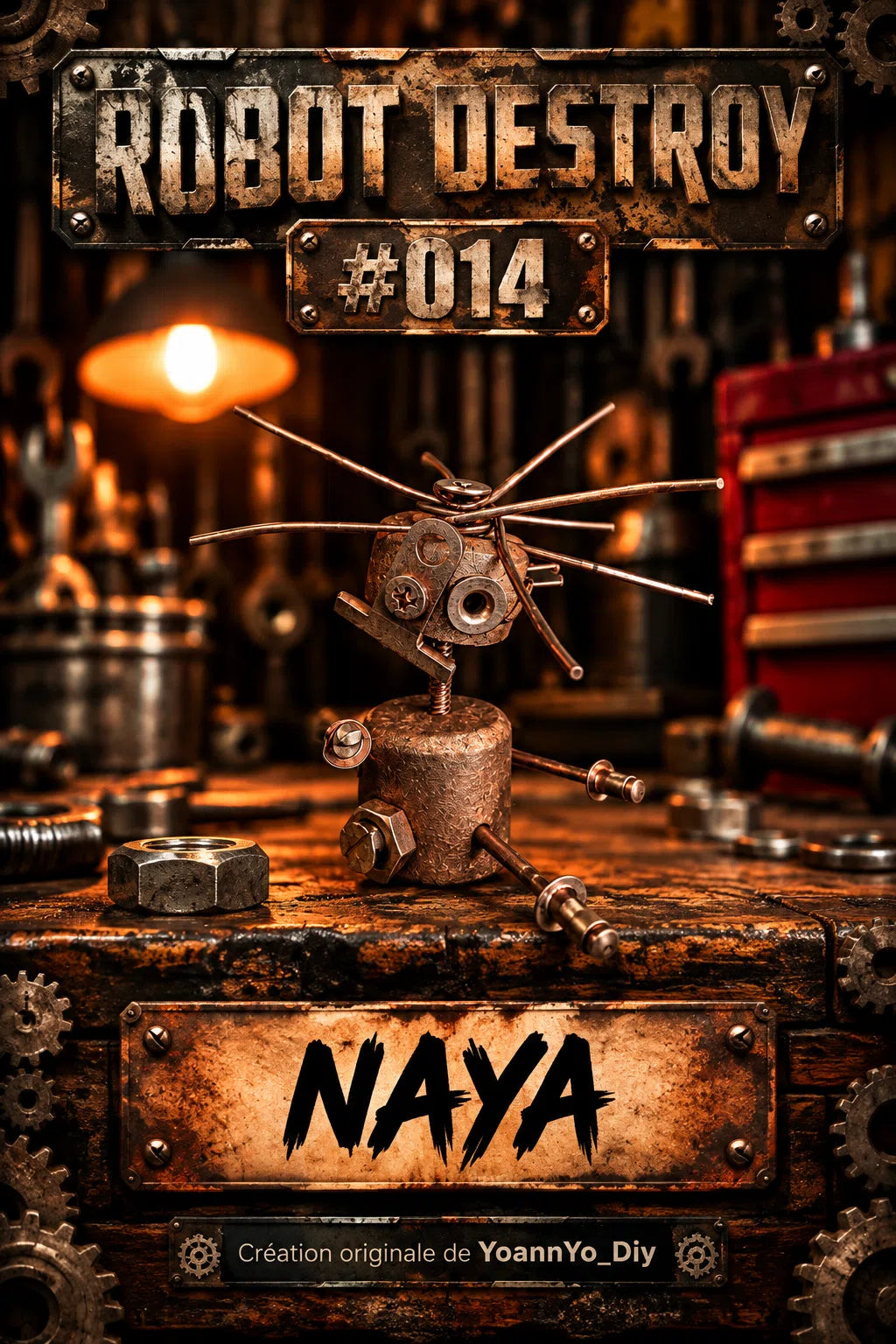 Robot Destroy numéro 014 — NAYA