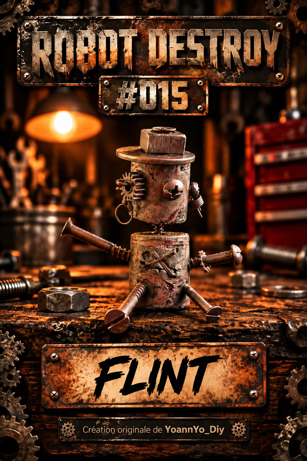 Robot Destroy numéro 015 — FLINT