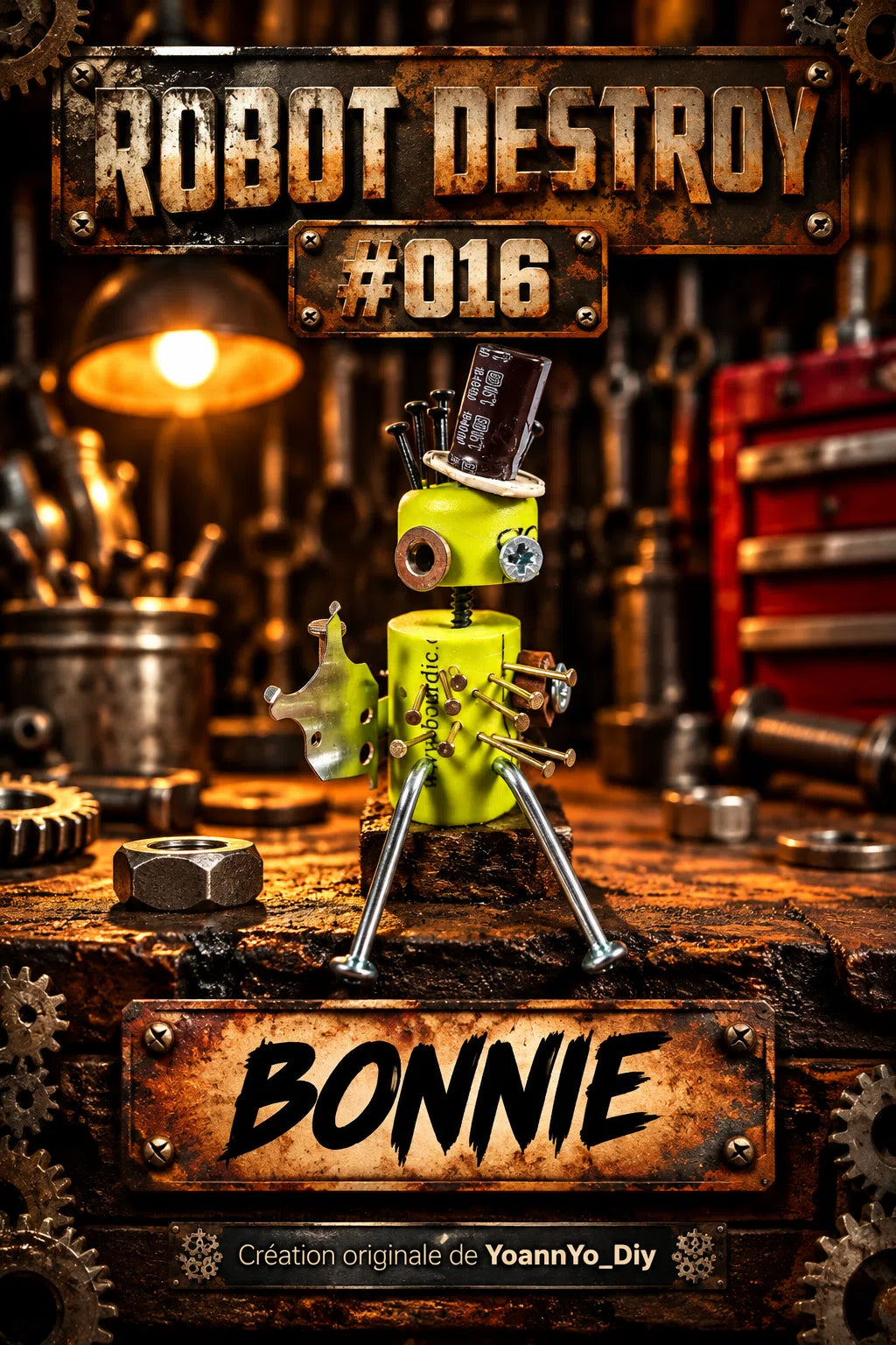 Robot Destroy numéro 016 — BONNIE