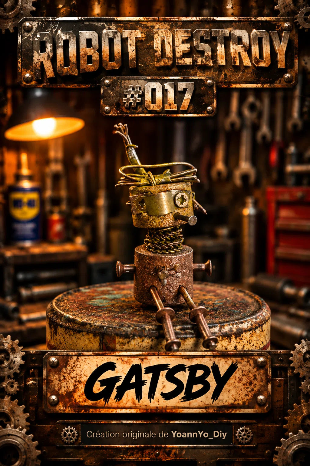 Robot Destroy numéro 017 — GATSBY
