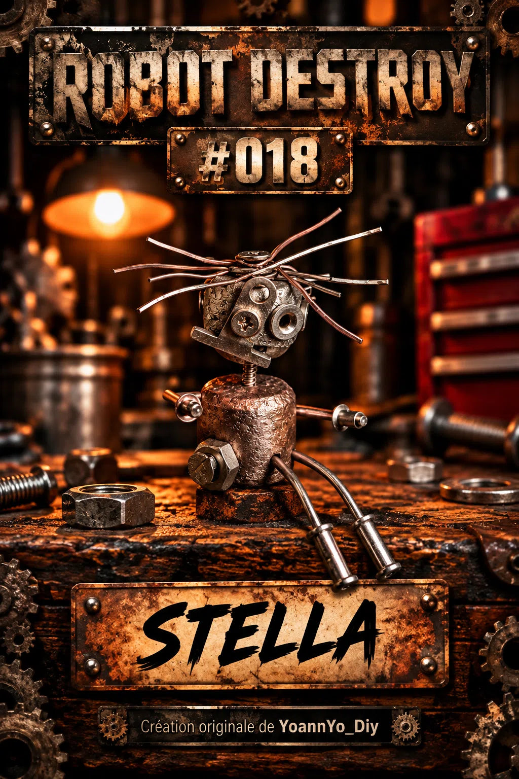 Robot Destroy numéro 018 — STELLA
