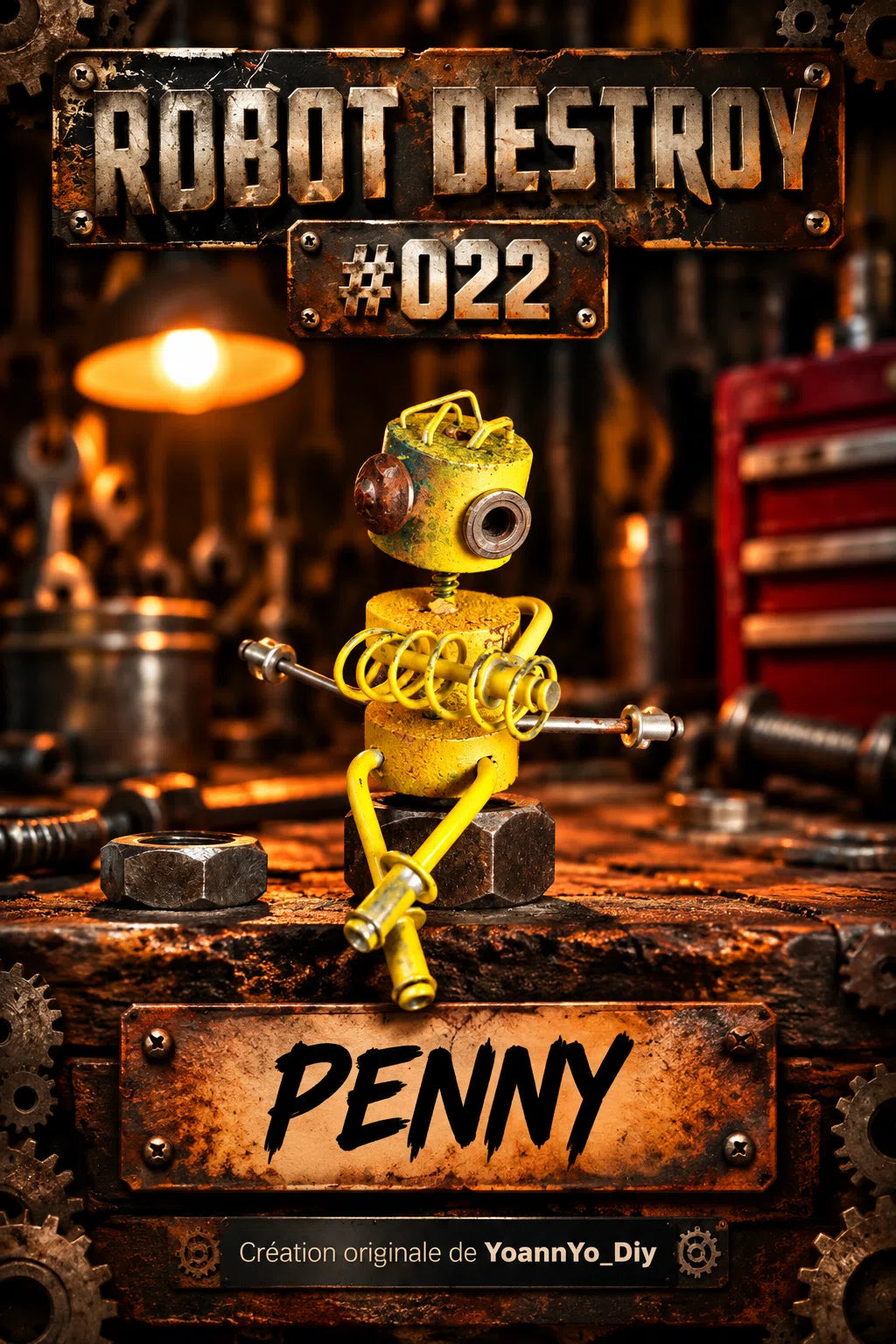 Robot Destroy numéro 022 — PENNY
