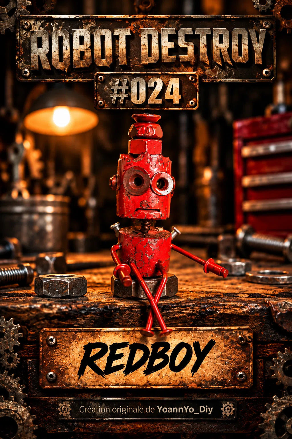Robot Destroy numéro 024 — REDBOY