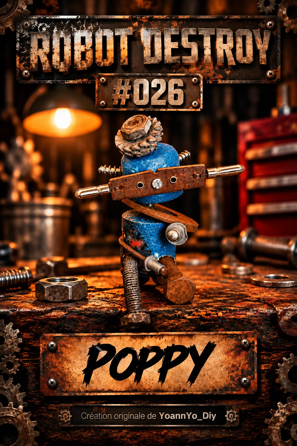 Robot Destroy numéro 026 — POPPY