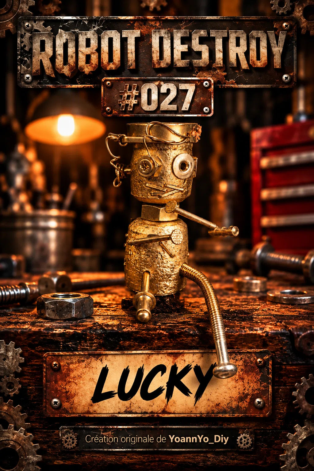 Robot Destroy numéro 027 — LUCKY
