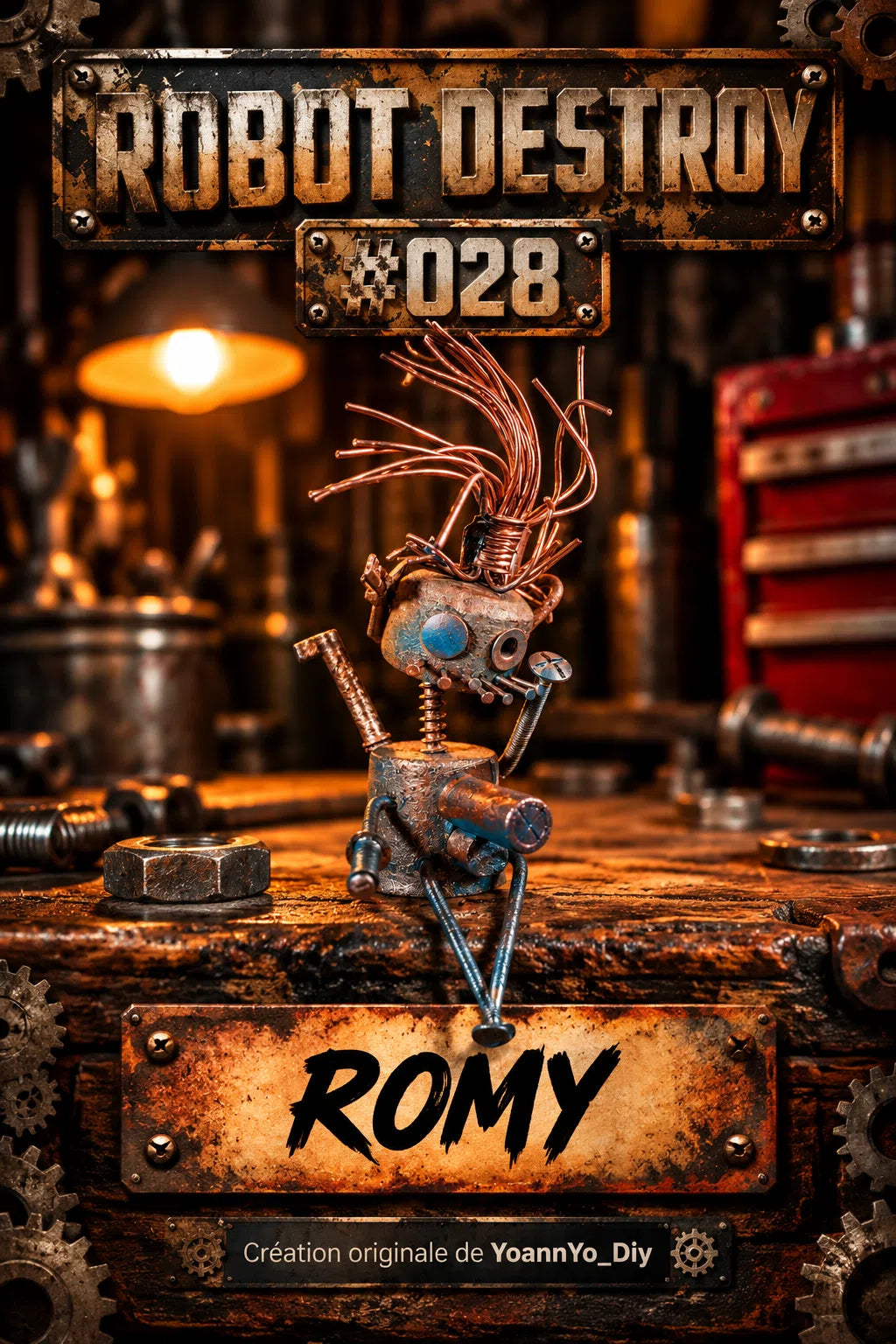 Robot Destroy numéro 028 — ROMY