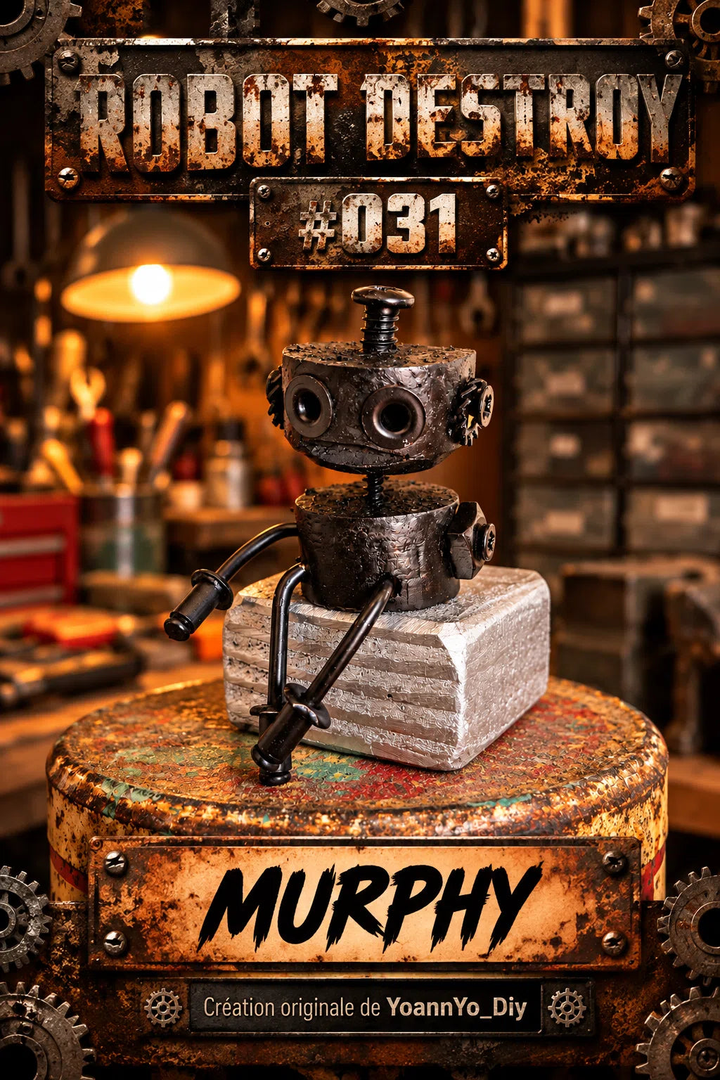 Robot Destroy numéro 031 — MURPHY