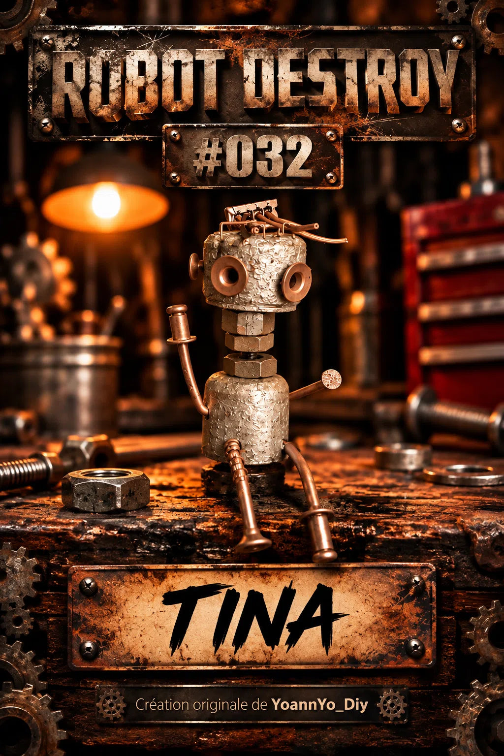 Robot Destroy numéro 032 — TINA