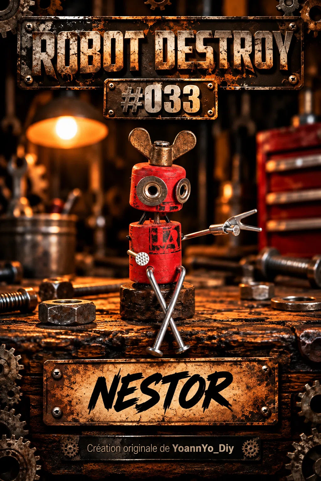 Robot Destroy numéro 033 — NESTOR