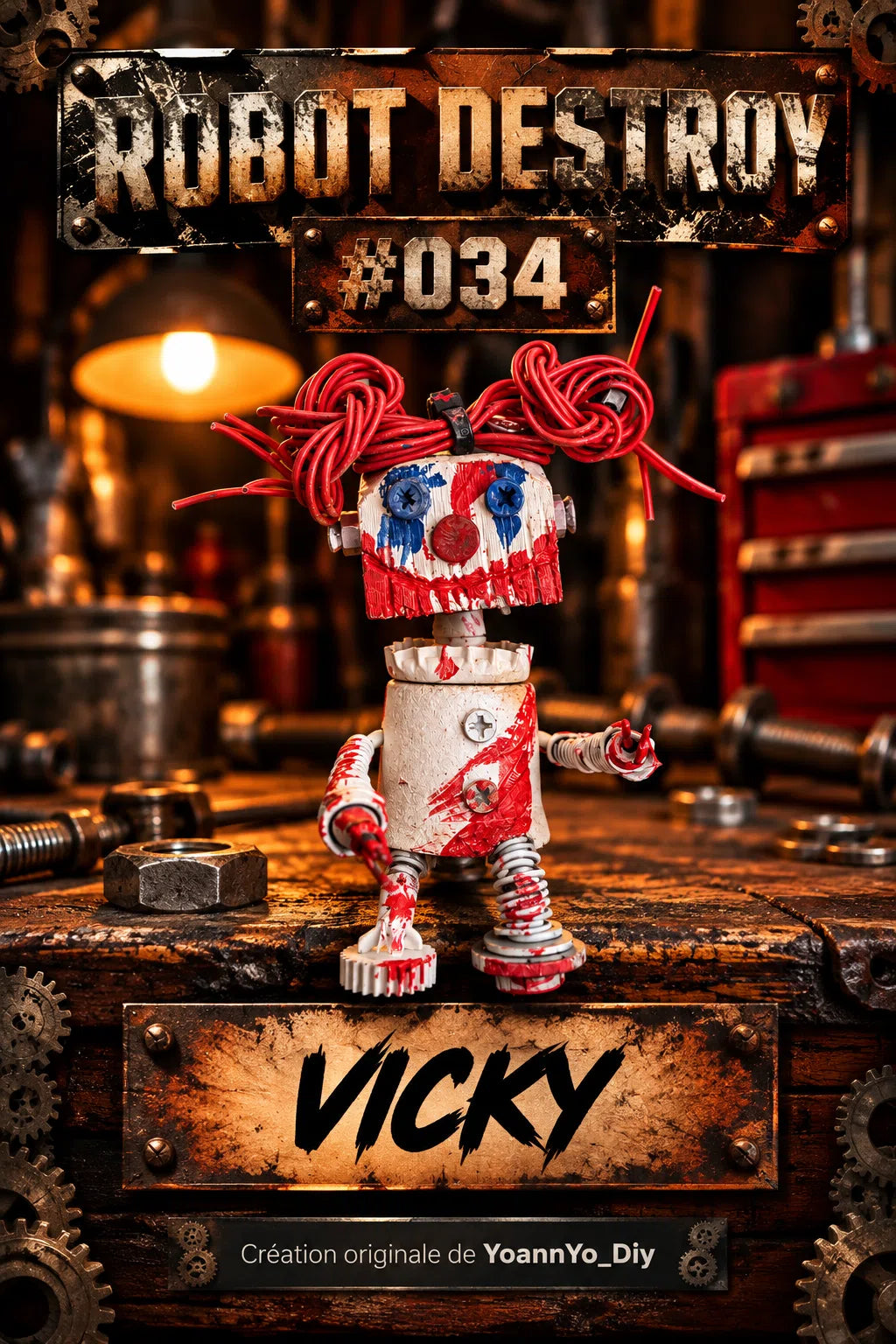 Robot Destroy numéro 034 — VICKY