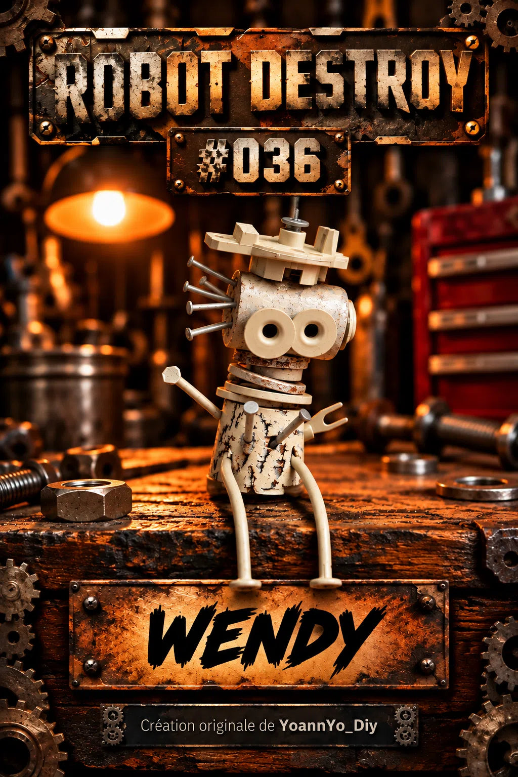 Robot Destroy numéro 036 — WENDY