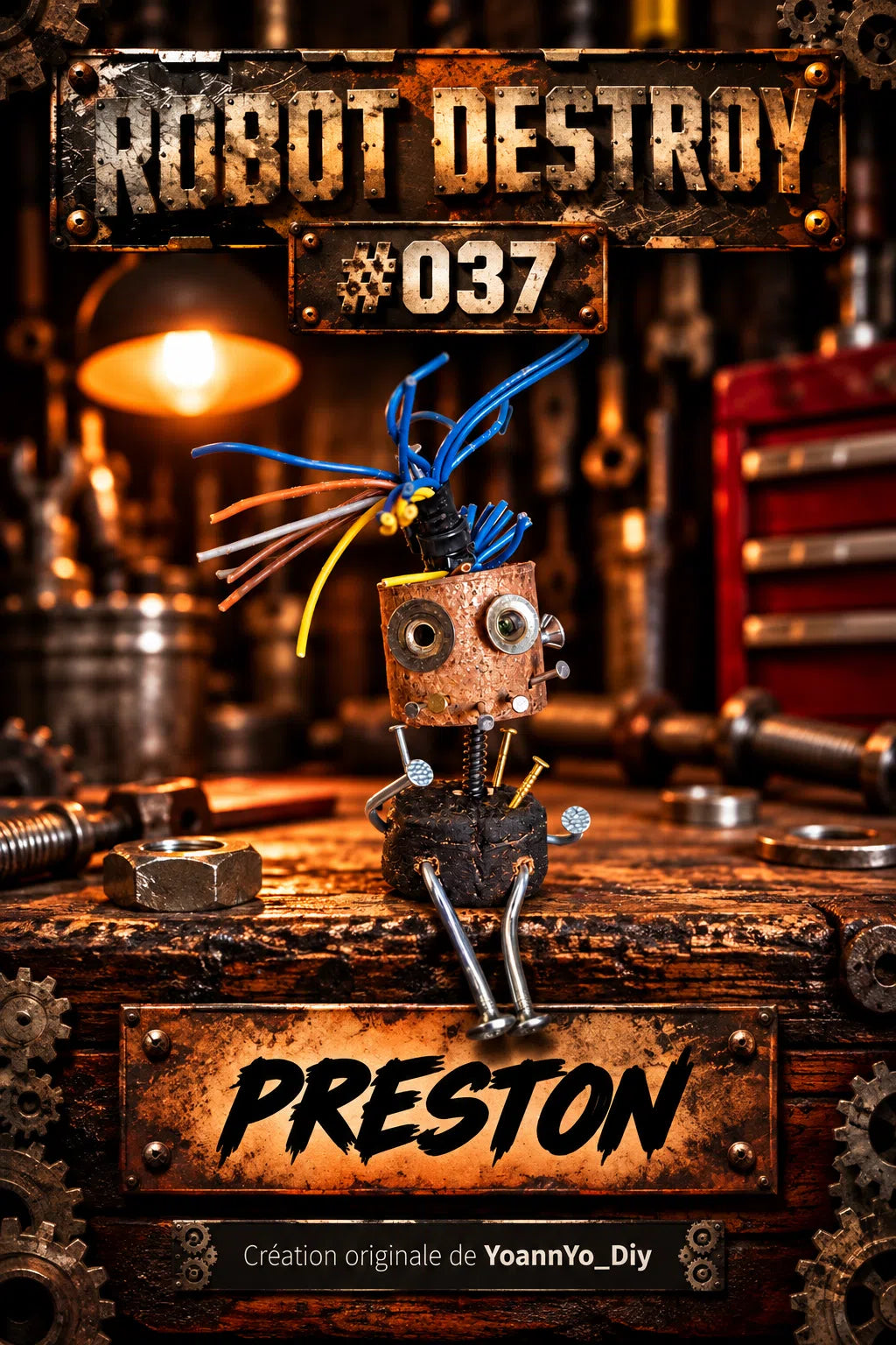 Robot Destroy numéro 037 — PRESTON