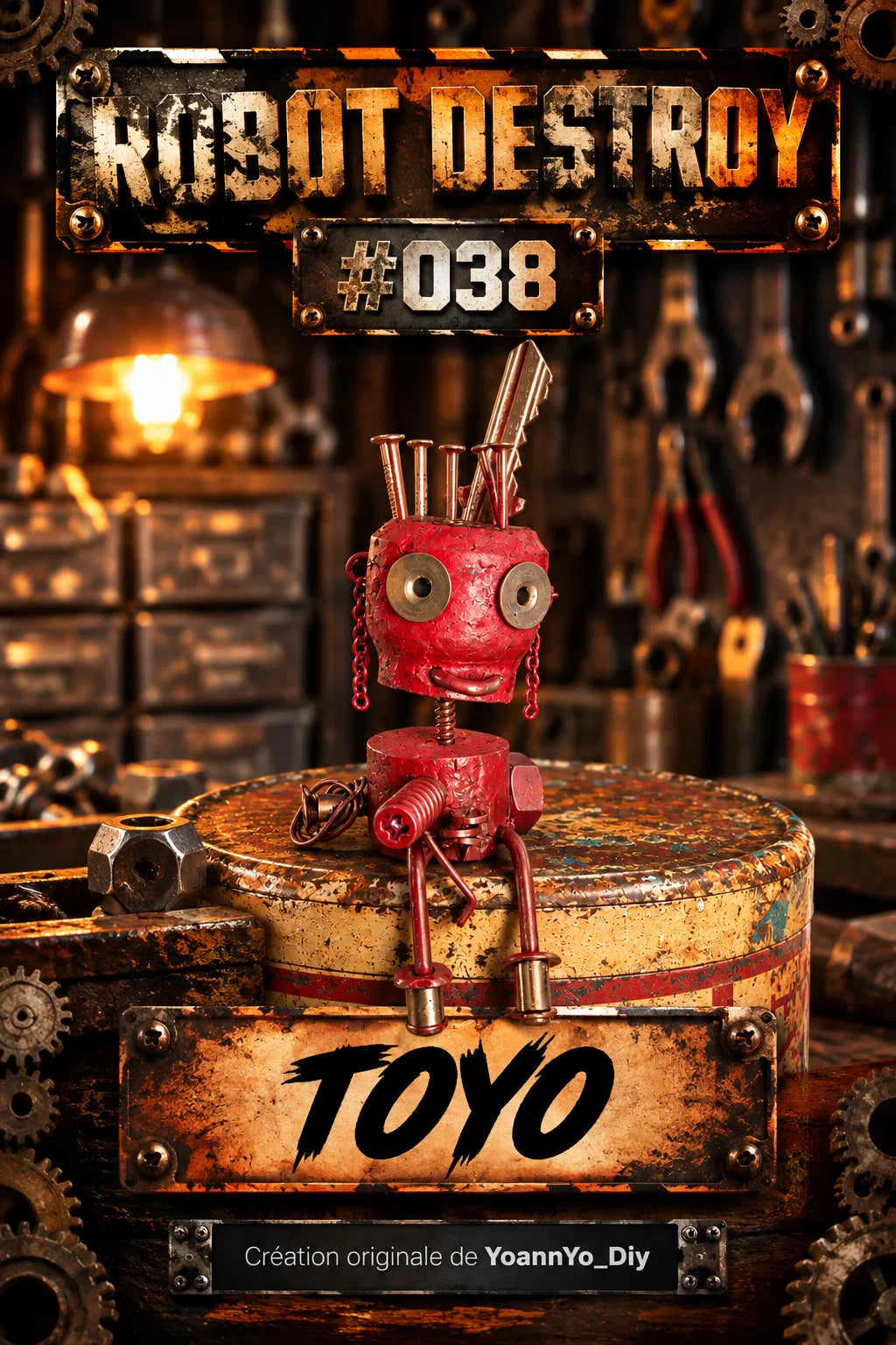 Robot Destroy numéro 038 — TOYO