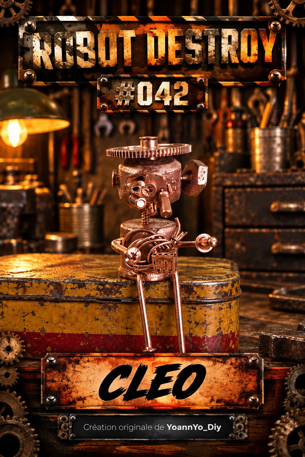 Robot Destroy numéro 042 — CLEO