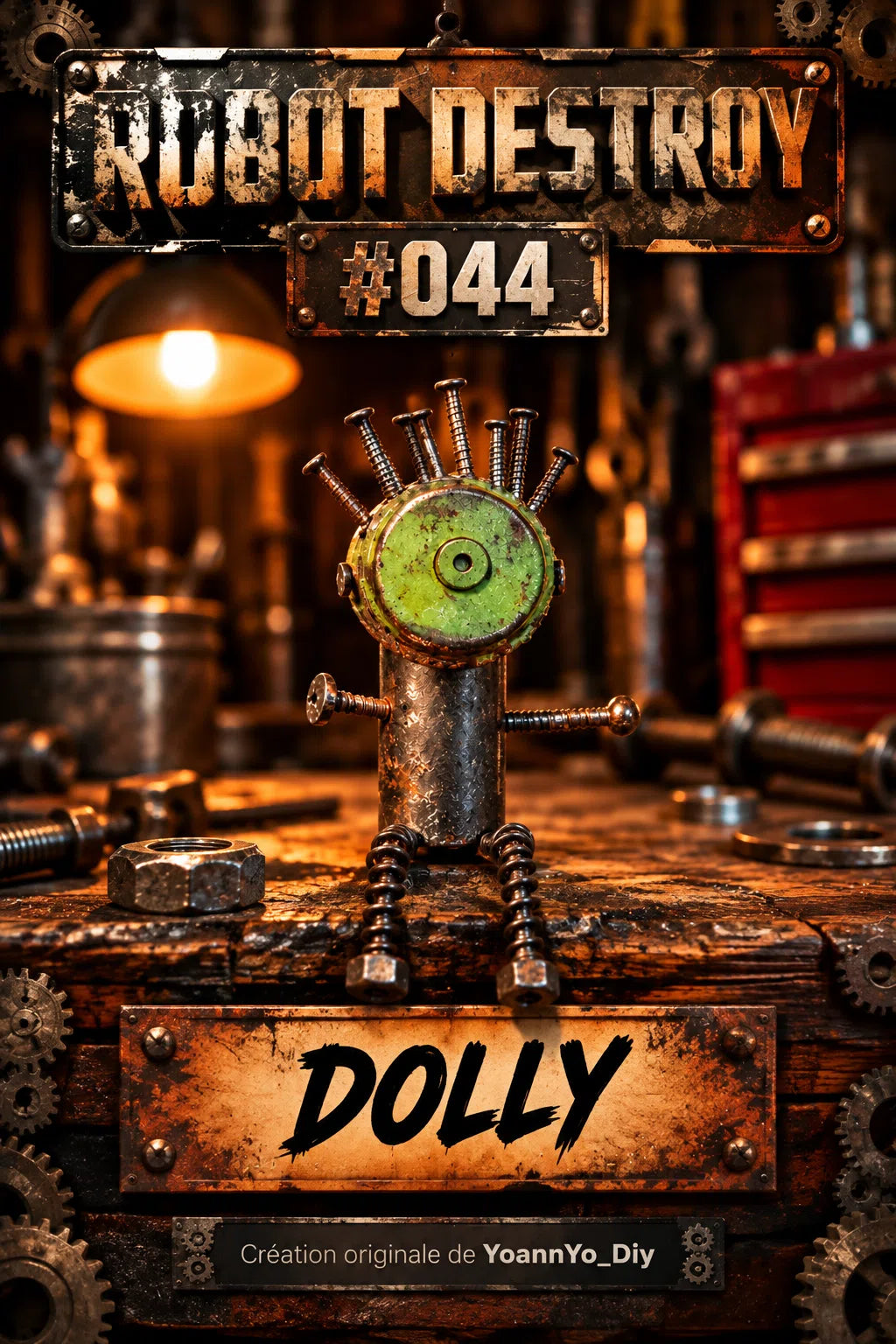 Robot Destroy numéro 044 — DOLLY