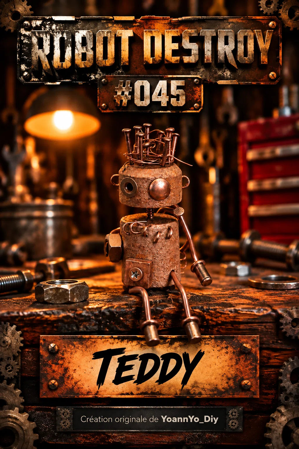 Robot Destroy numéro 045 — TEDDY