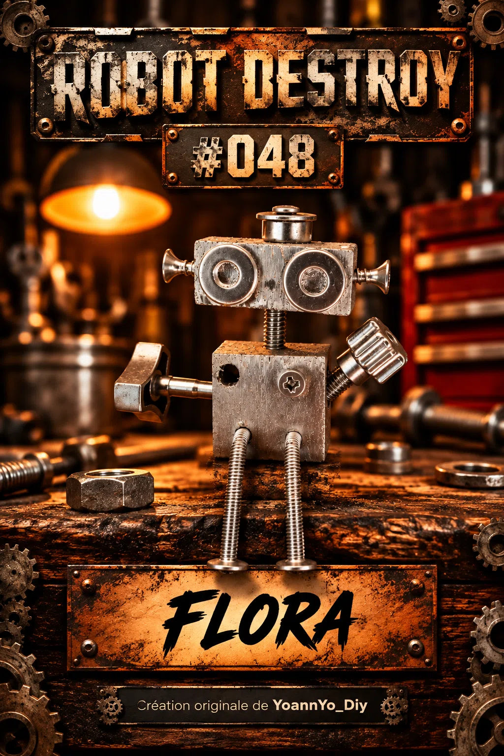 Robot Destroy numéro 048 — FLORA