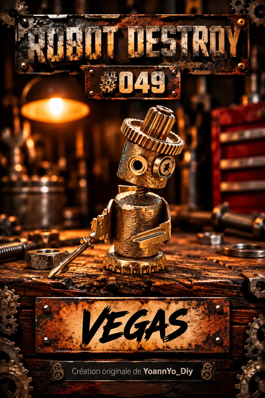 Robot Destroy numéro 049 — VEGAS